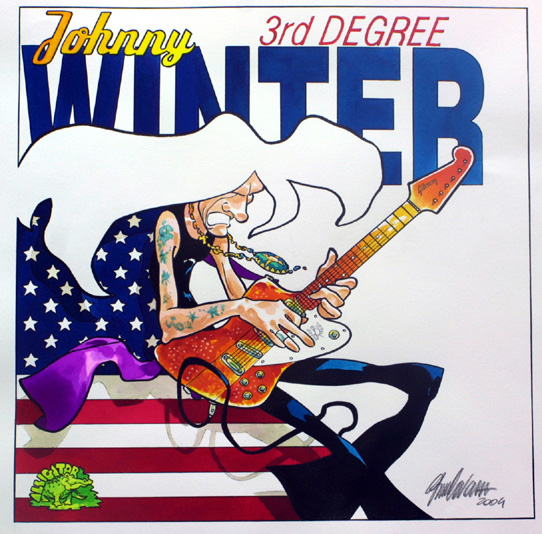 An alternative cover of 3rd Degree, by the Italian Disney Designer Giorgio Cavazzano
